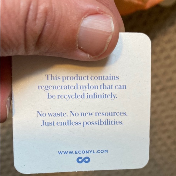 Prana colorful high neck quick drying swim top w/ removable cups size X Large - Picture 5 of 5